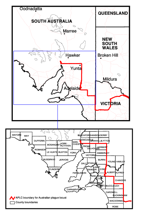 APLC area of operation within South Australia - DAFF