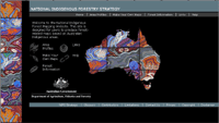 Image of National Indigenous Forest Mapping website screenshot