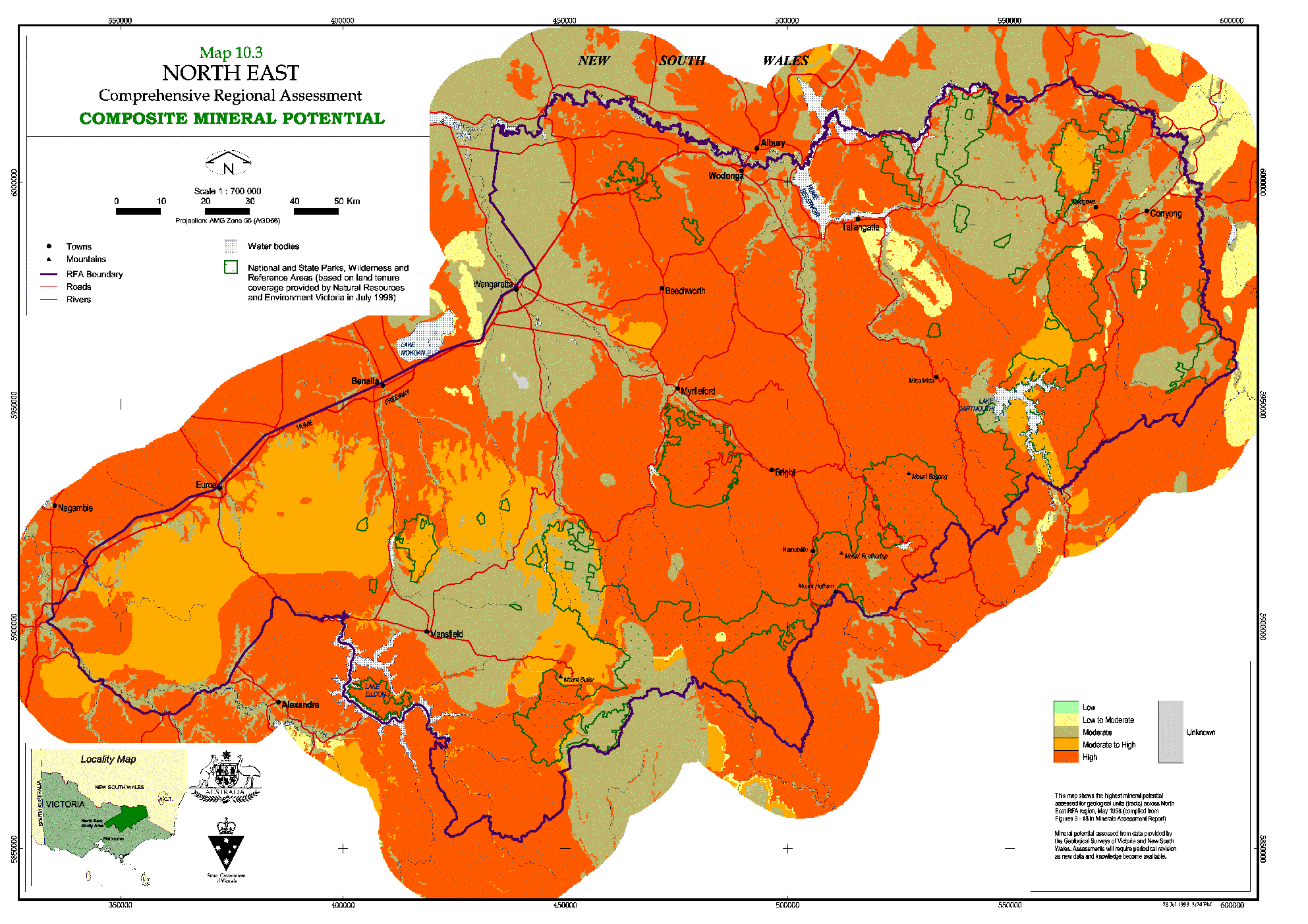 Victorian North East Regional Forest Agreement - DAFF