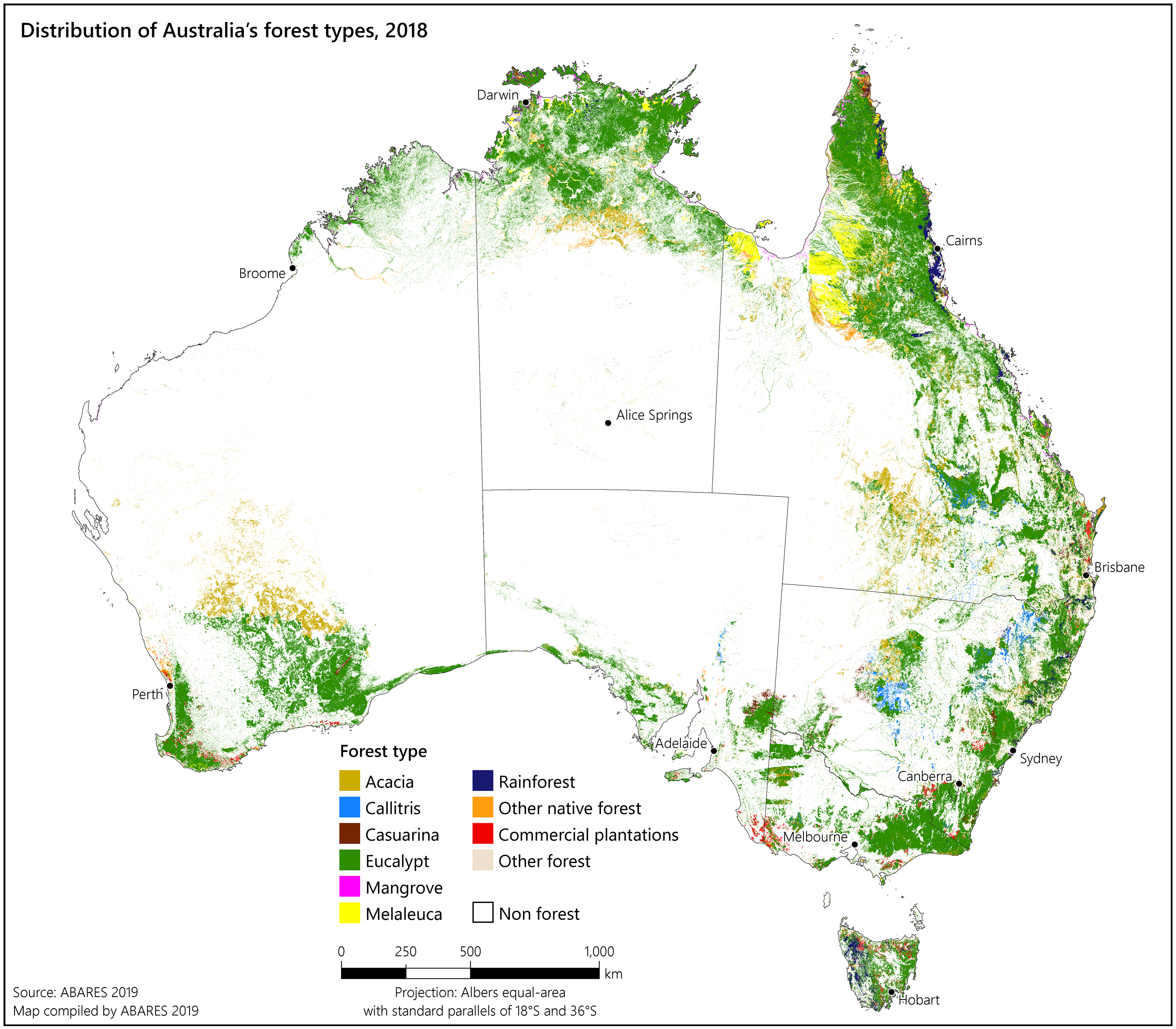 Australia S Forests Overview Department Of Agriculture
