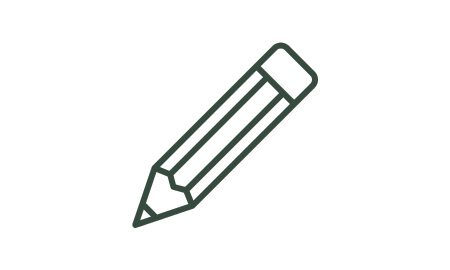 Icon of a pencil
