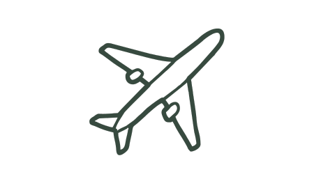 Icon of an aeroplane