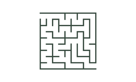 Icon of a maze