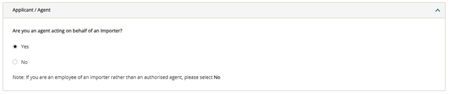 bicon import screen confirmation question