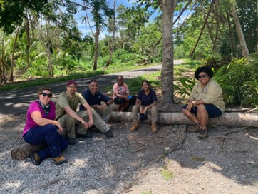 Image of participants of OCVO collaboration with SPC in the Solomon Islands