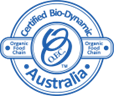 Certified bio-dynamic OFC Australia logo