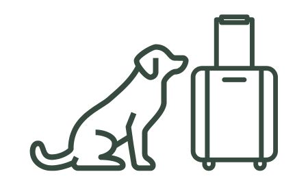Icon of a biosecurity detector dog