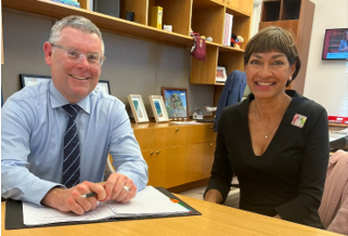 The Minister for Agriculture, Fisheries and Forestry, Senator Murray Watt, met with the Special Representative for Australian Agriculture (SRAA), Ms Su McCluskey on 2 August 2022