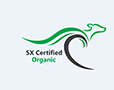 SX certified organic logo