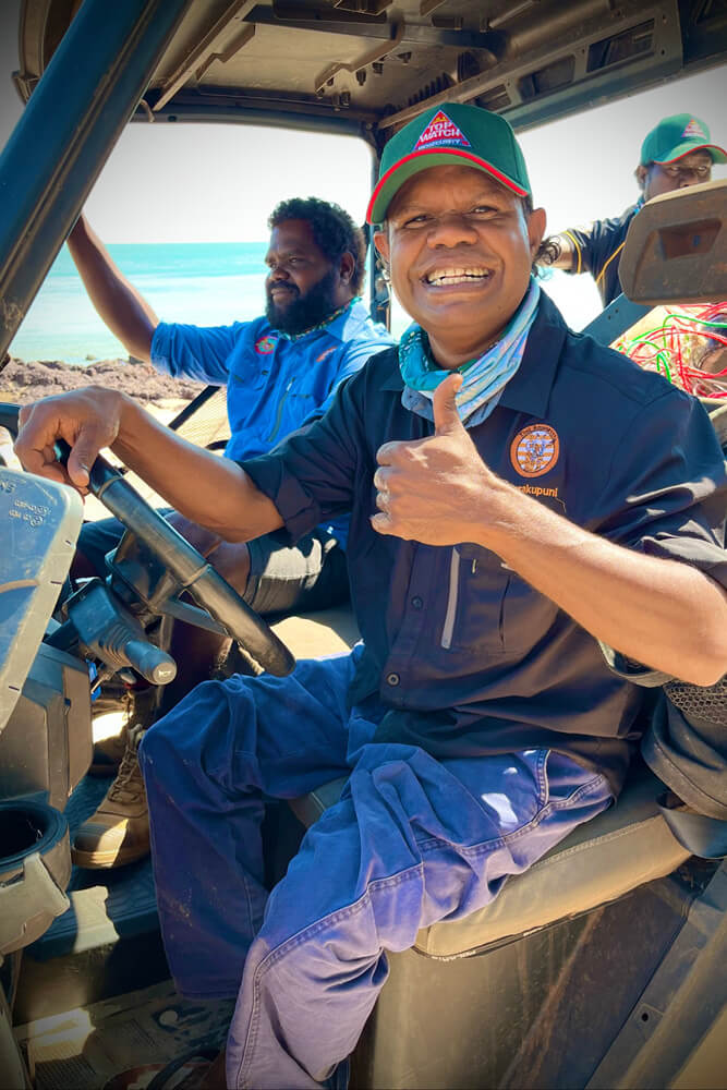 Indigenous rangers work with DAFF to help deliver early detection biosecurity across the north of Australia.