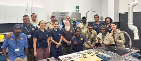 The inaugural indigenous rangers biosecurity masterclass.