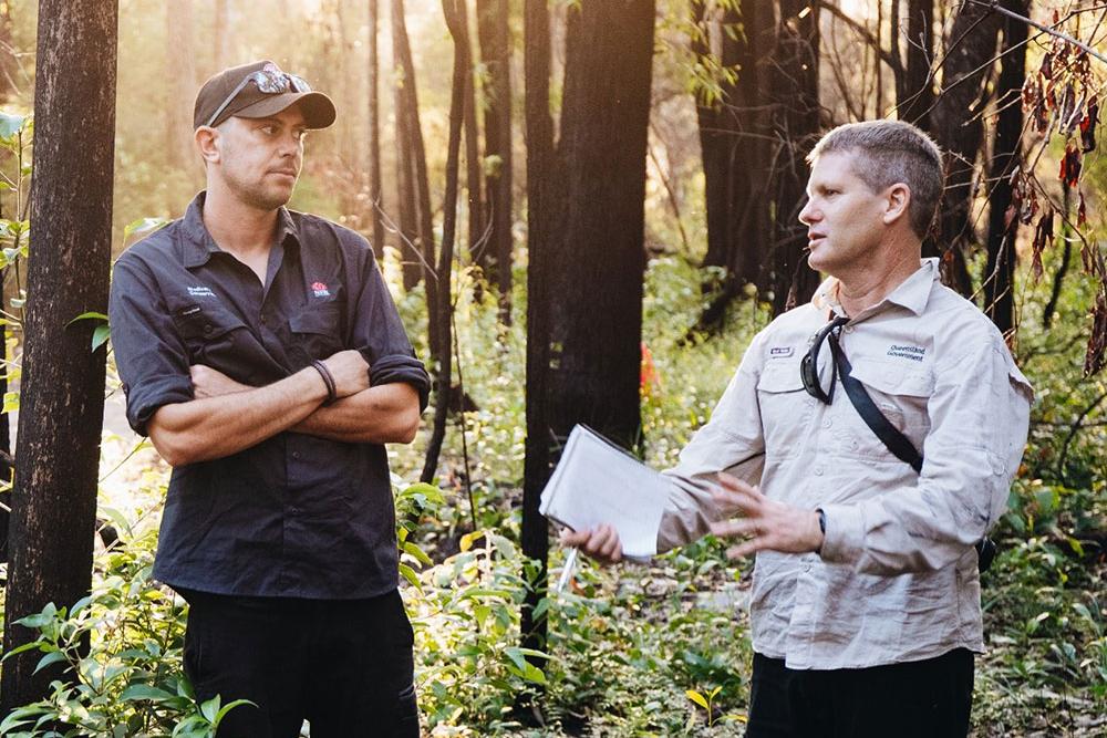 Dr Geoff Pegg and Aj Perkins