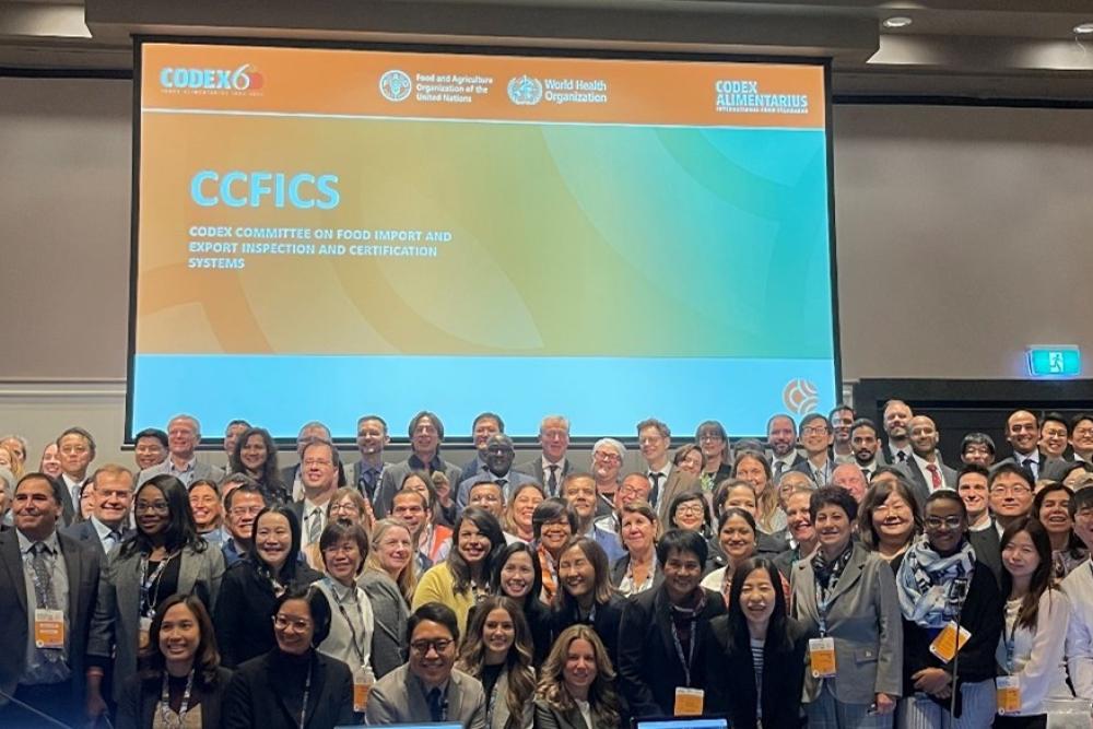 Over 100 international delegates attended in person on the first day of the CCFICS26 plenary