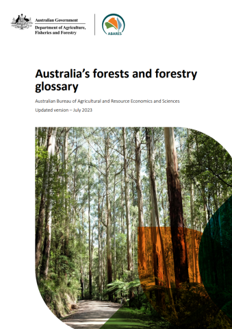 Cover of Australia's forests and forestry glossary v1.2.0